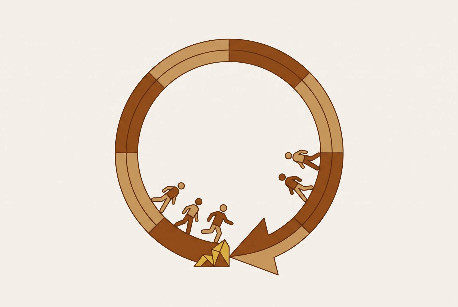 Cover illustration for “Organizational Learning Failures After Repeated Strategic Mistakes”