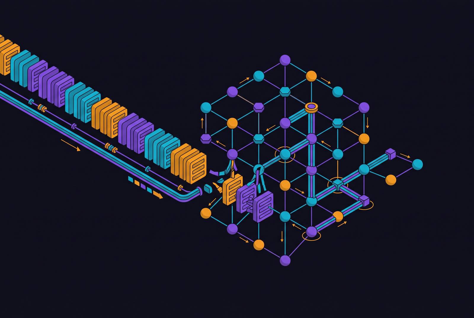 Cover illustration for “Event Log Integration Into Enterprise Knowledge Graphs”