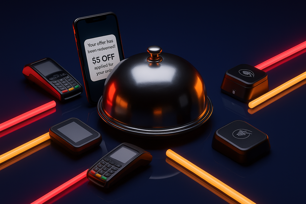 Cover illustration for “Measuring Redemption Rates and Revenue from Restaurant SMS”