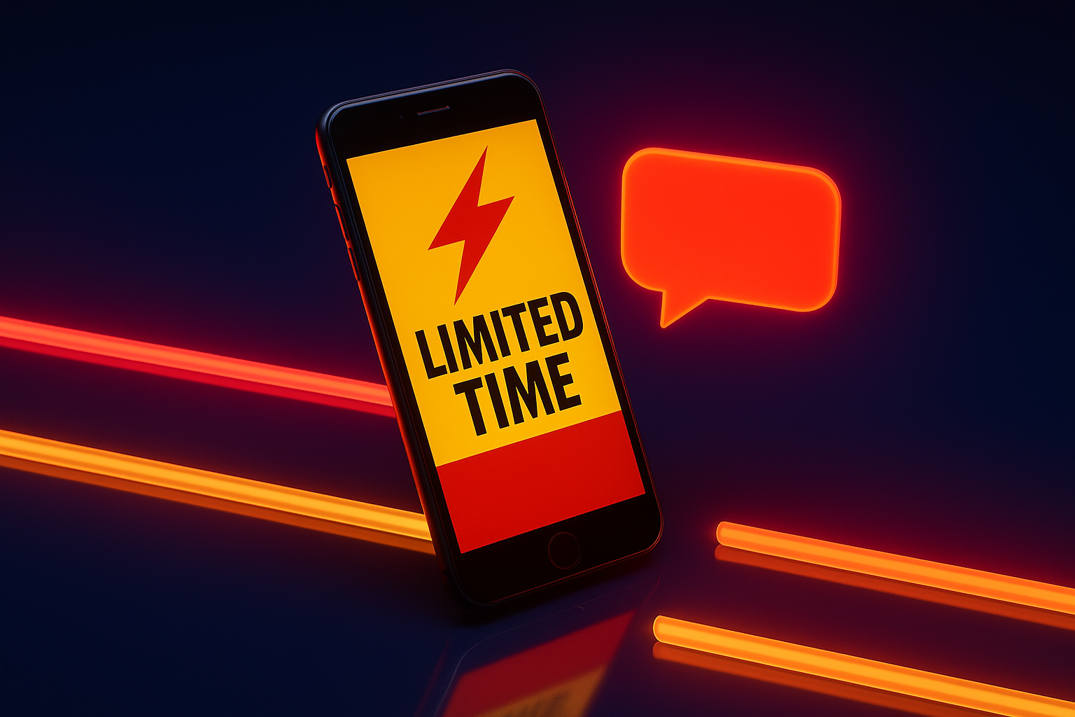 Cover illustration for “Flash Sale and Limited Time Offer Campaigns via SMS”