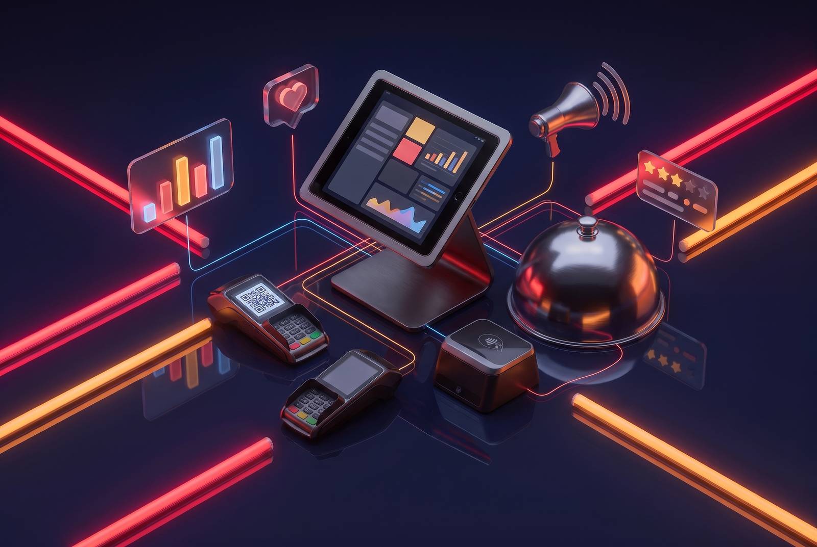Cover illustration for “Restaurant POS Integration With Marketing Platforms”
