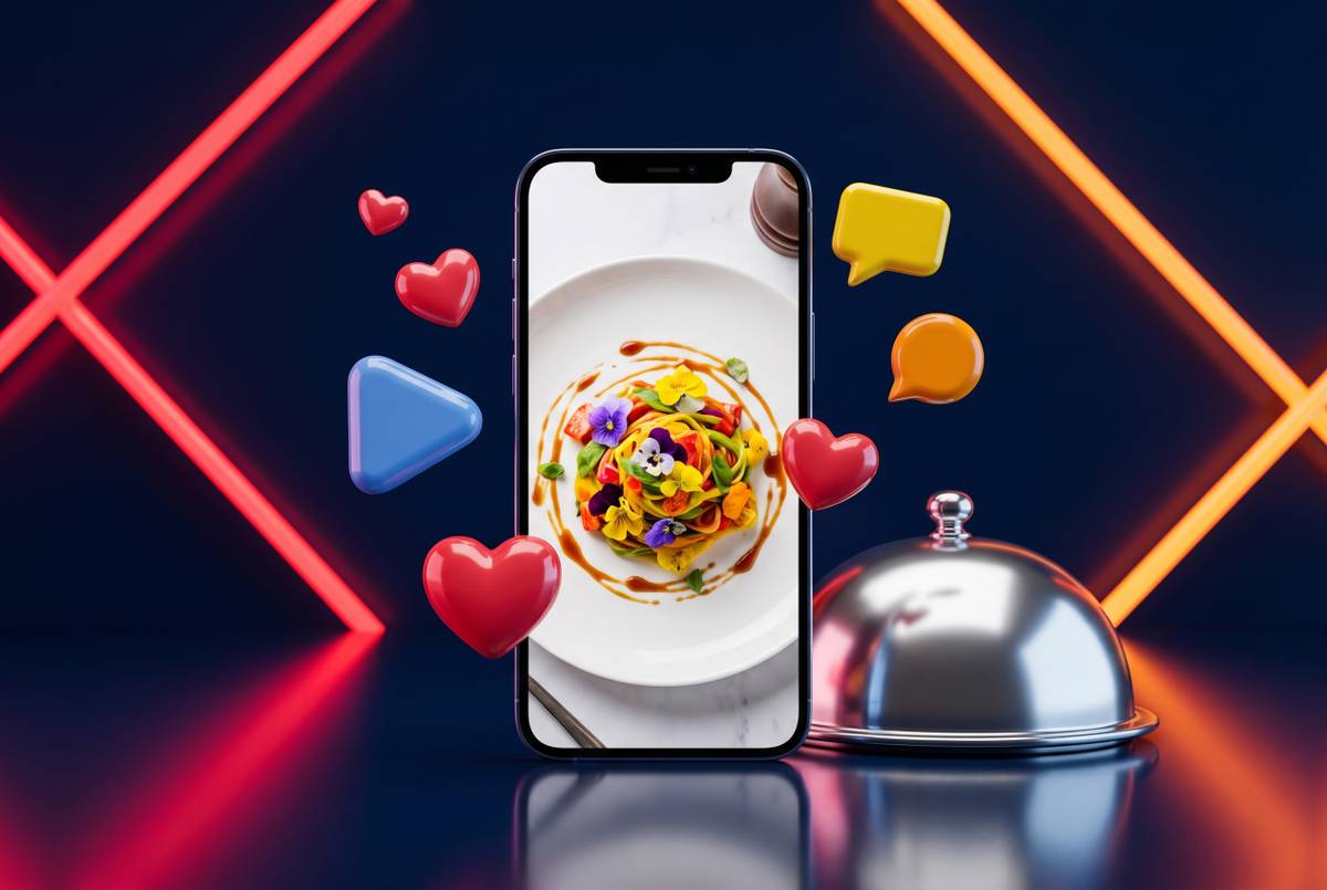 Cover illustration for “TikTok Ads for Restaurant Awareness”