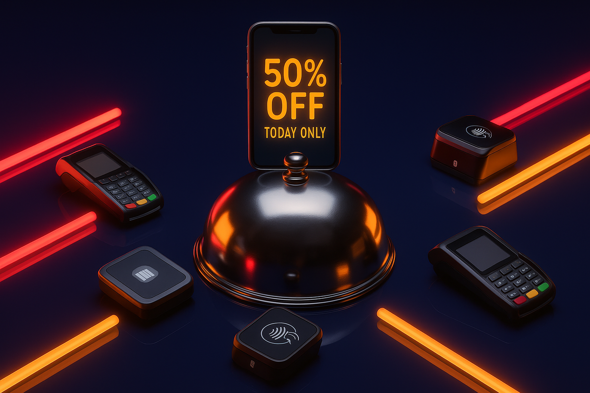 Cover illustration for “Promotional Offer Design for Restaurant SMS Campaigns”