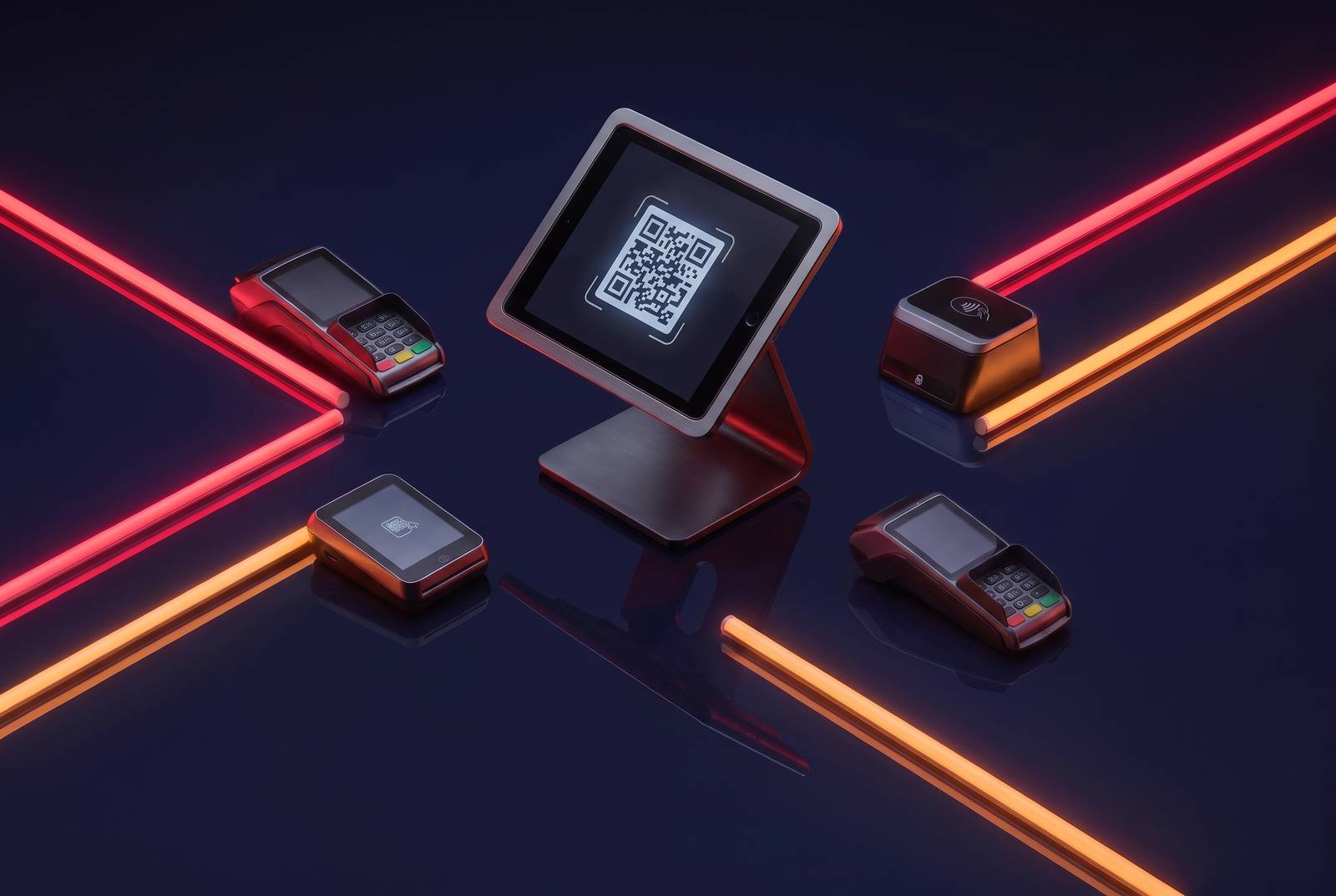 Cover illustration for “QR Code Menus and Digital Ordering Technology”