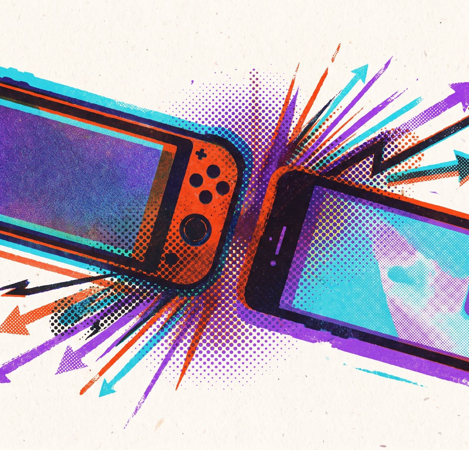 Cover illustration for “Dedicated Handheld vs Phone for Competitive Mobile Games”
