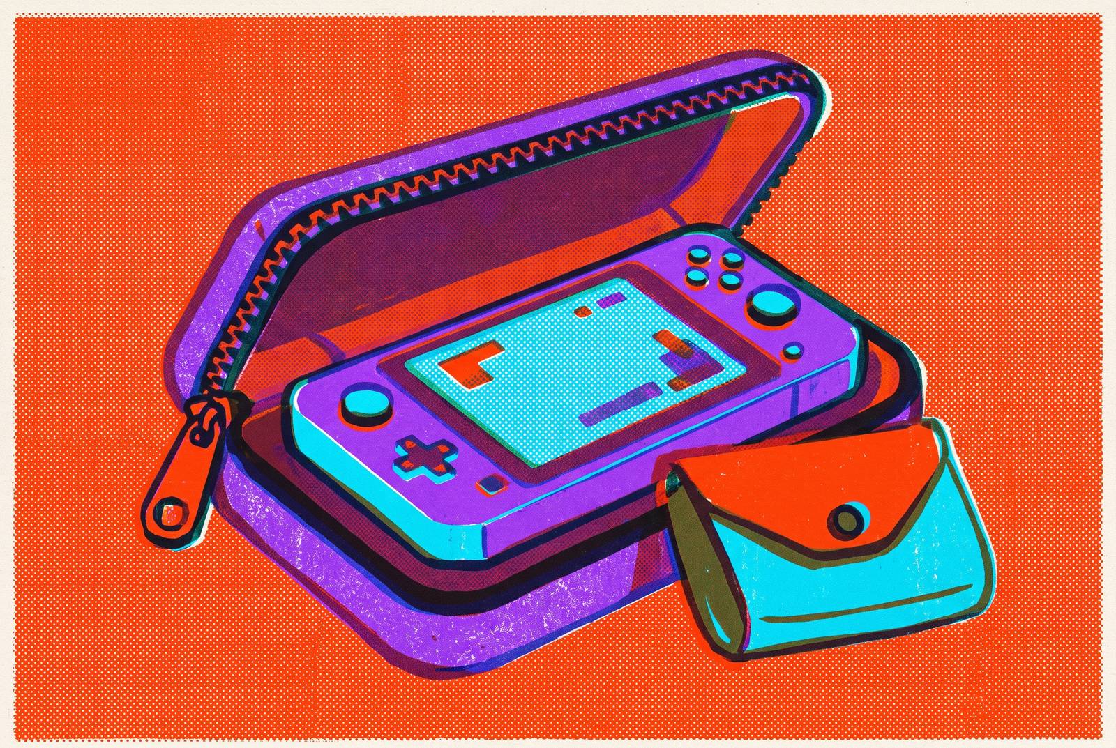 Cover illustration for “Best Handheld Gaming Bag and Case Options”