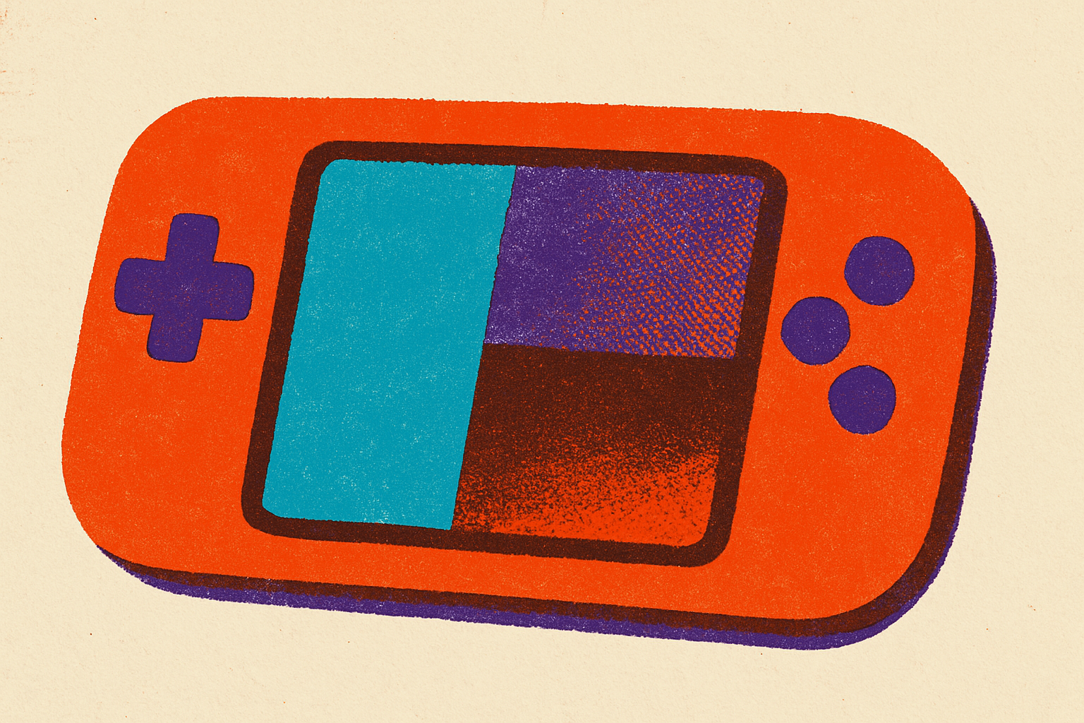 Cover illustration for “Handheld Gaming Console Screen Quality Breakdown”