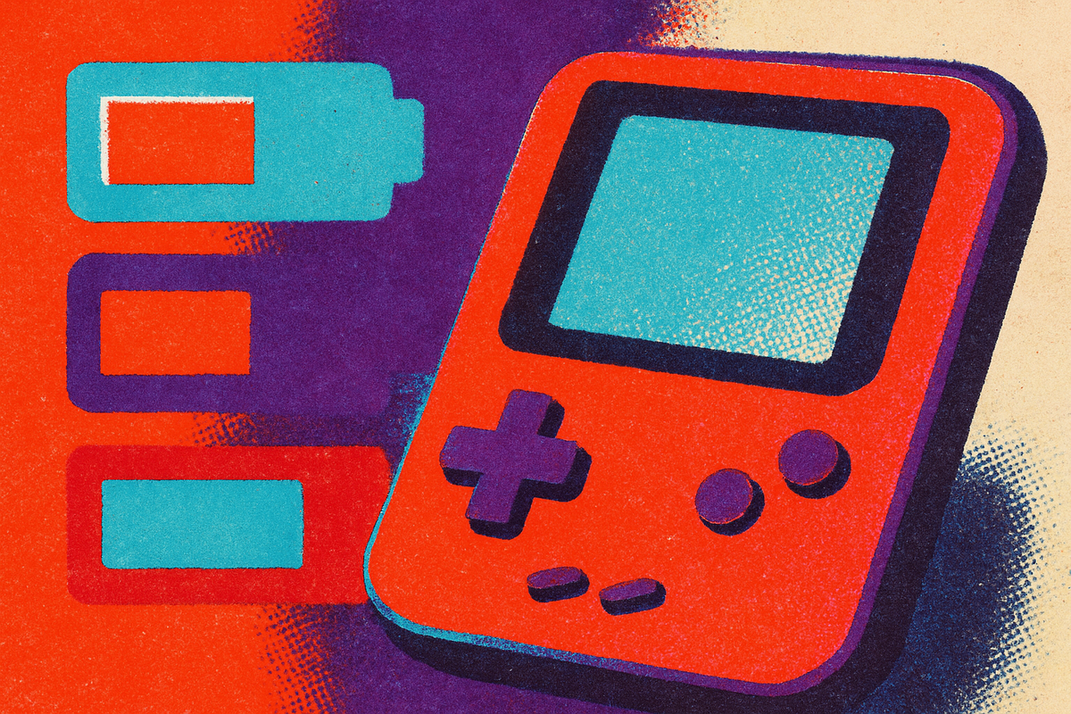 Cover illustration for “Handheld Console Battery Life Compared”