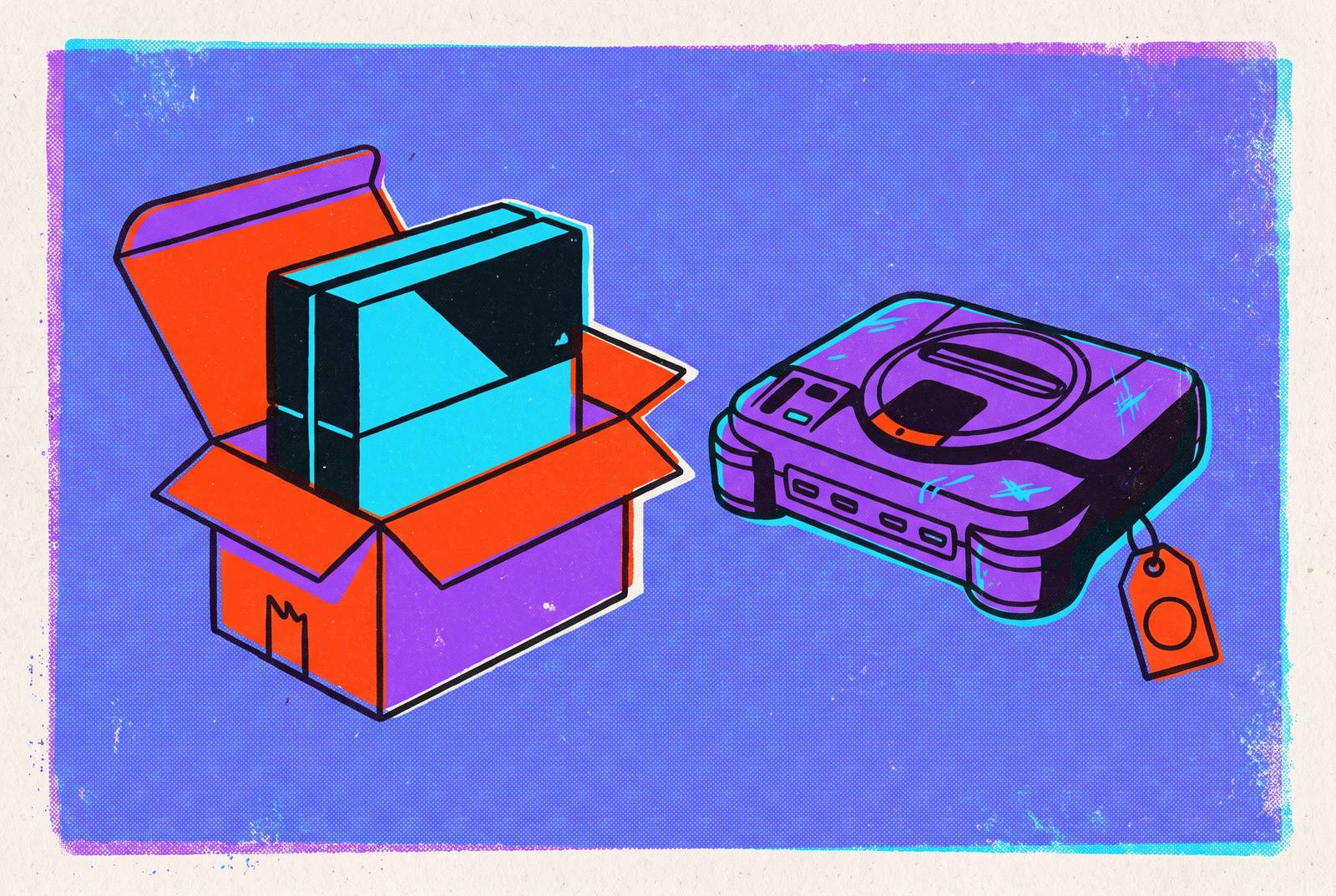 Cover illustration for “Refurbished vs New Gaming Console Buying Considerations”