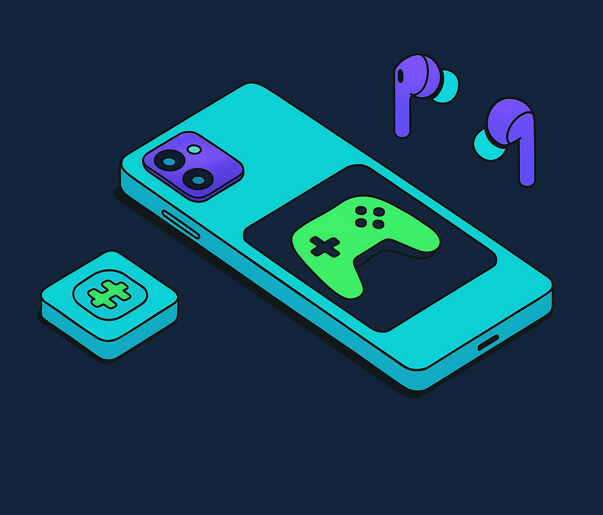 Cover illustration for “Best Gaming Phones for Mobile Gamers in 2025”