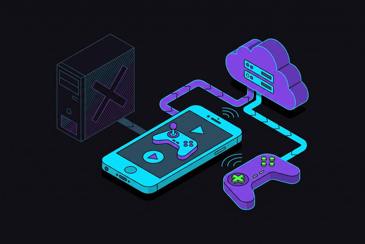 Cover illustration for “How to Play Steam Games on iPhone Without a PC Running”