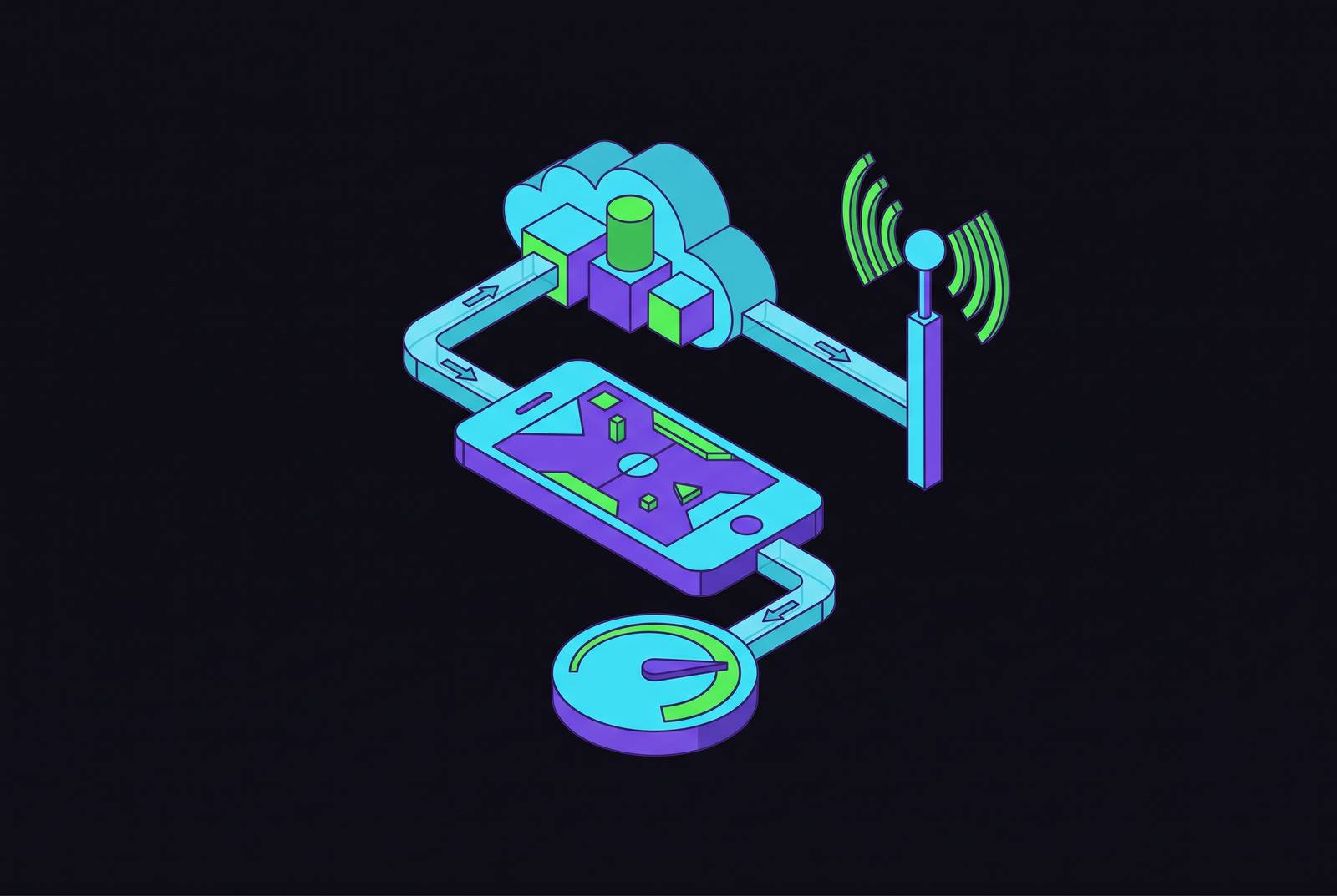 Cover illustration for “Cloud Gaming Data Usage on Mobile and Managing Cellular Caps”
