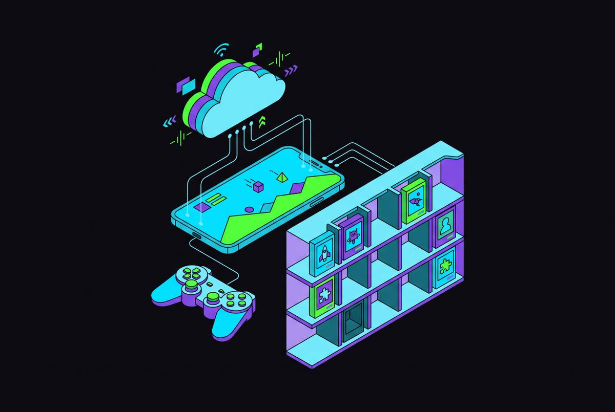 Cover illustration for “Cloud Gaming Game Library Gaps and What Is Actually Playable on Mobile”