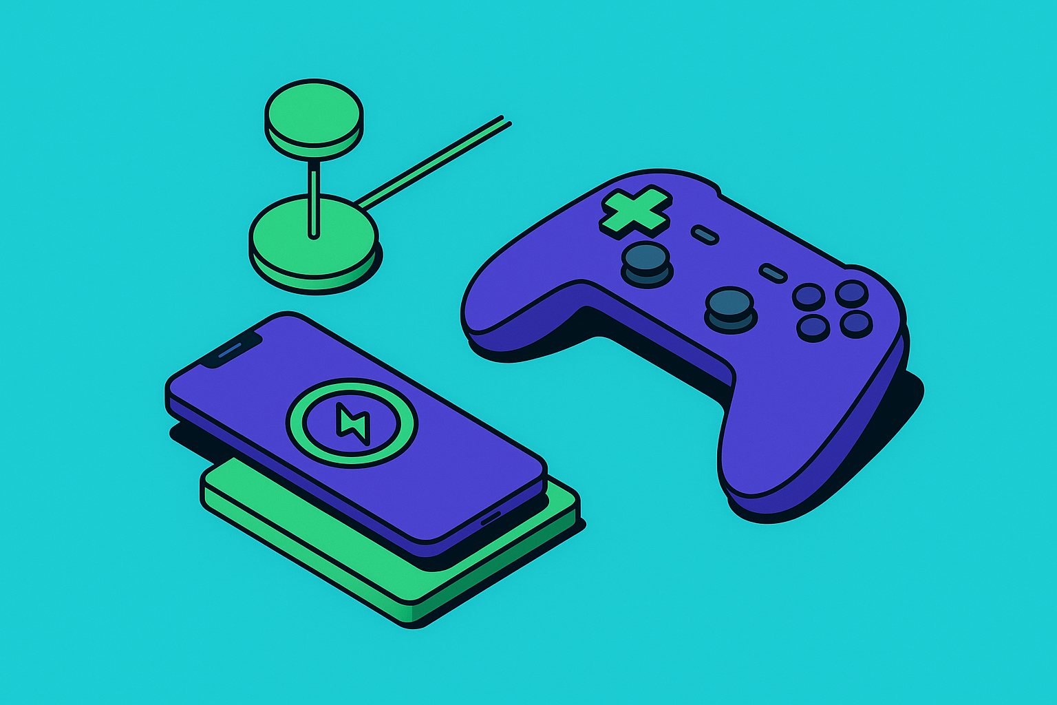 Cover illustration for “MagSafe and Wireless Charging Compatibility with Mobile Gaming Controllers”
