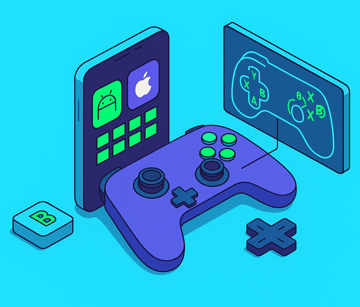 Cover illustration for “Mobile Gaming Controller Button Mapping and Customization on iOS and Android”