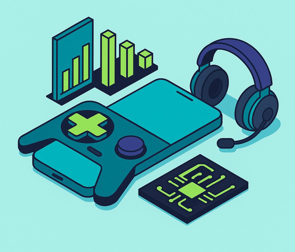 Cover illustration for “Best Gaming Phone Specs to Target in 2026”