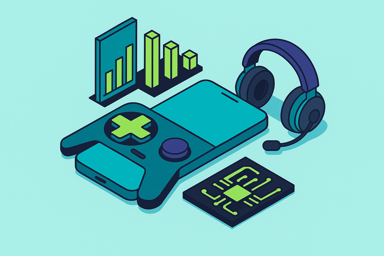 Cover illustration for “Best Gaming Phone Specs to Target in 2026”
