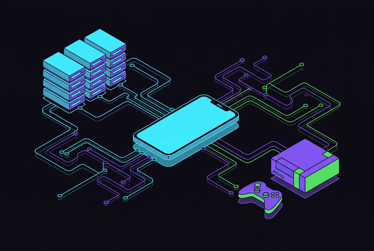 Cover illustration for “Cloud Gaming vs Remote Play for Mobile Gamers”
