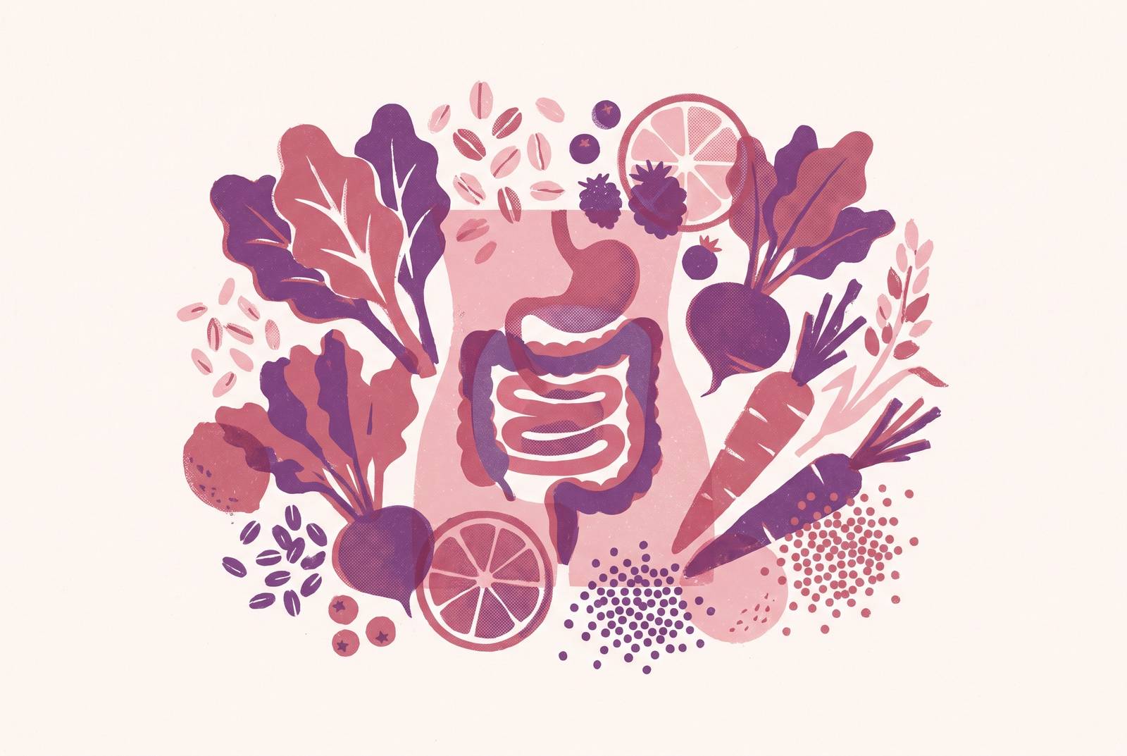 Cover illustration for “Nutrition and Gut Health in EDS”