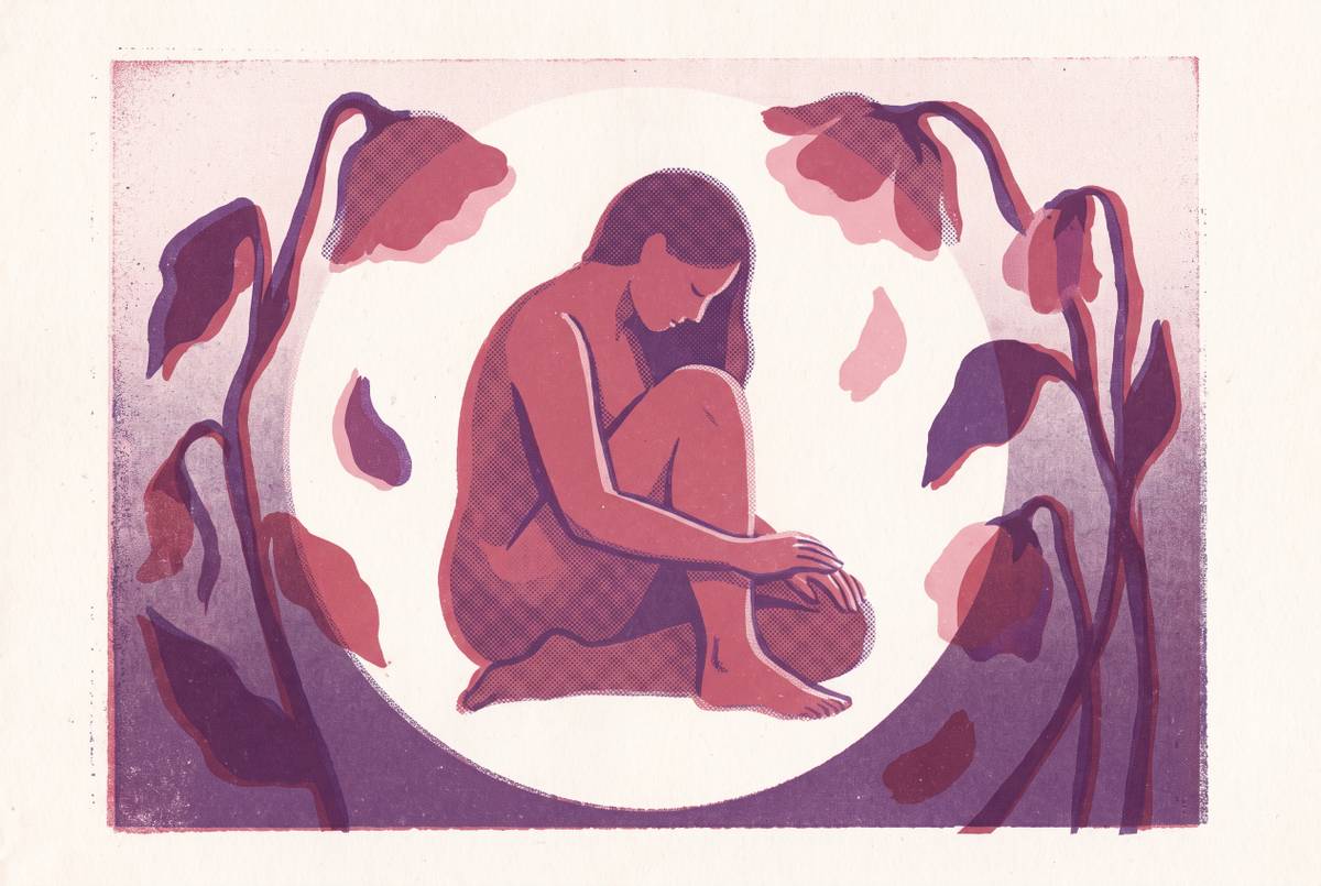 Cover illustration for “Grief and Loss in Chronic Illness for EDS Patients”