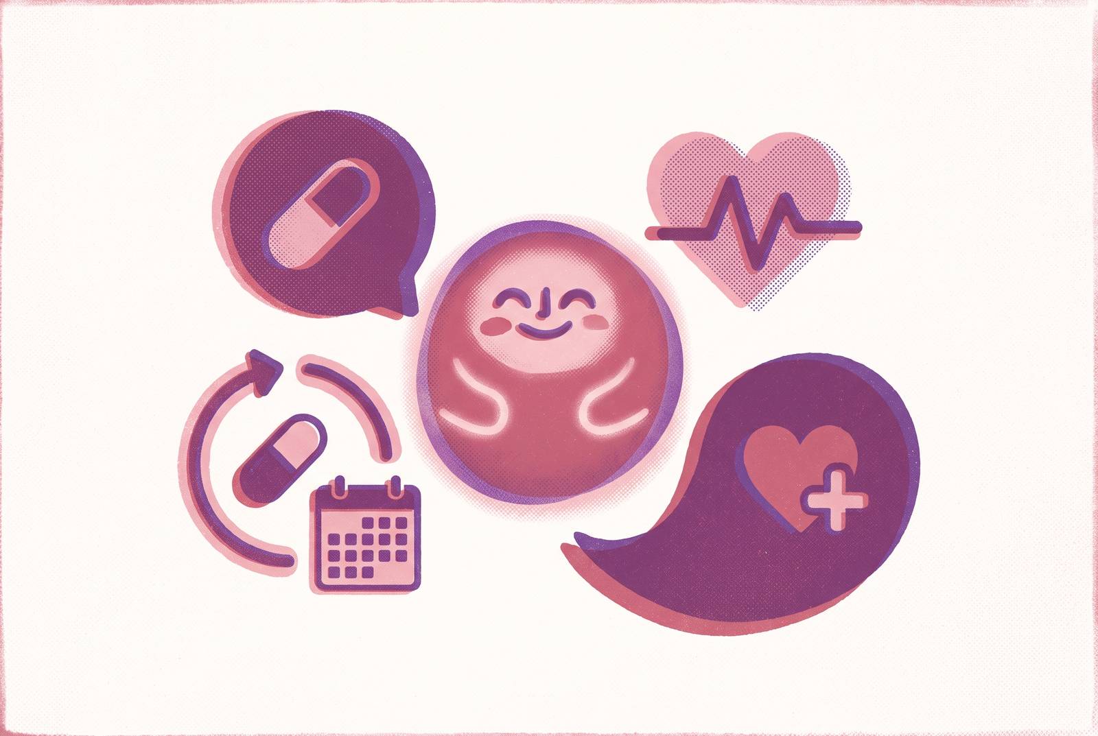 Cover illustration for “AI Health Assistants Built for Chronic Illness Management”