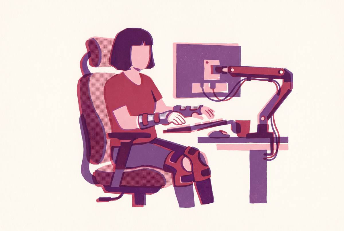 Cover illustration for “EDS and Work Disability Accommodations”