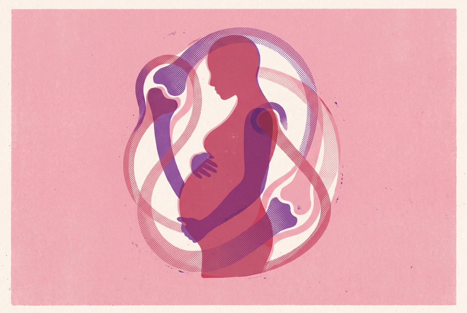 Cover illustration for “EDS and Pregnancy Risks and Considerations”