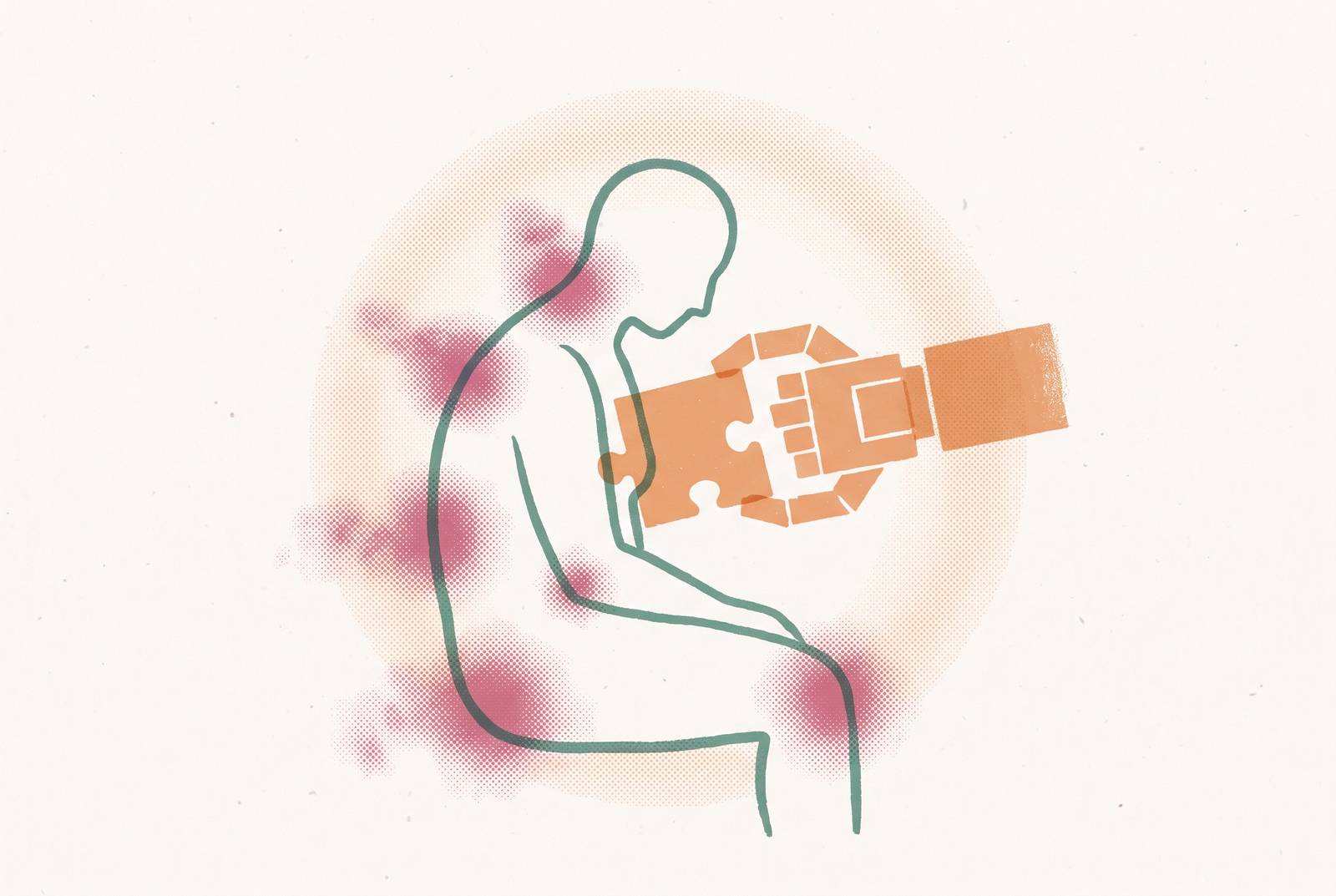 Cover illustration for “Why Most AI Health Assistants Fail Fibromyalgia Patients and What Built-for-Chronic-Illness Actually Means”