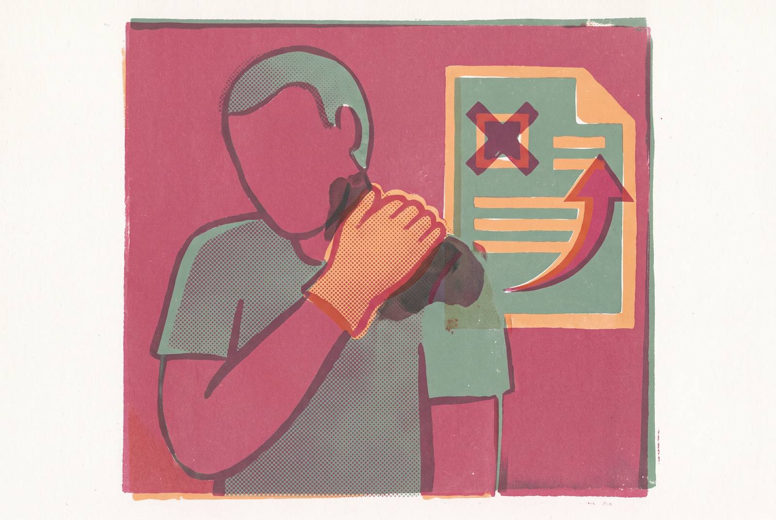 Cover illustration for “How to Appeal a Fibromyalgia Benefit Claim Rejection in the UK”