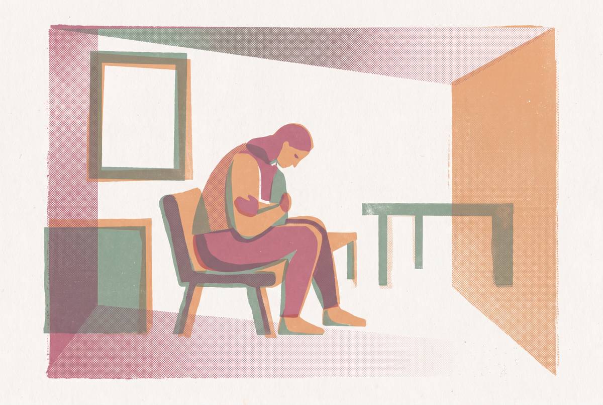 Cover illustration for “Social Isolation in Fibromyalgia Patients”