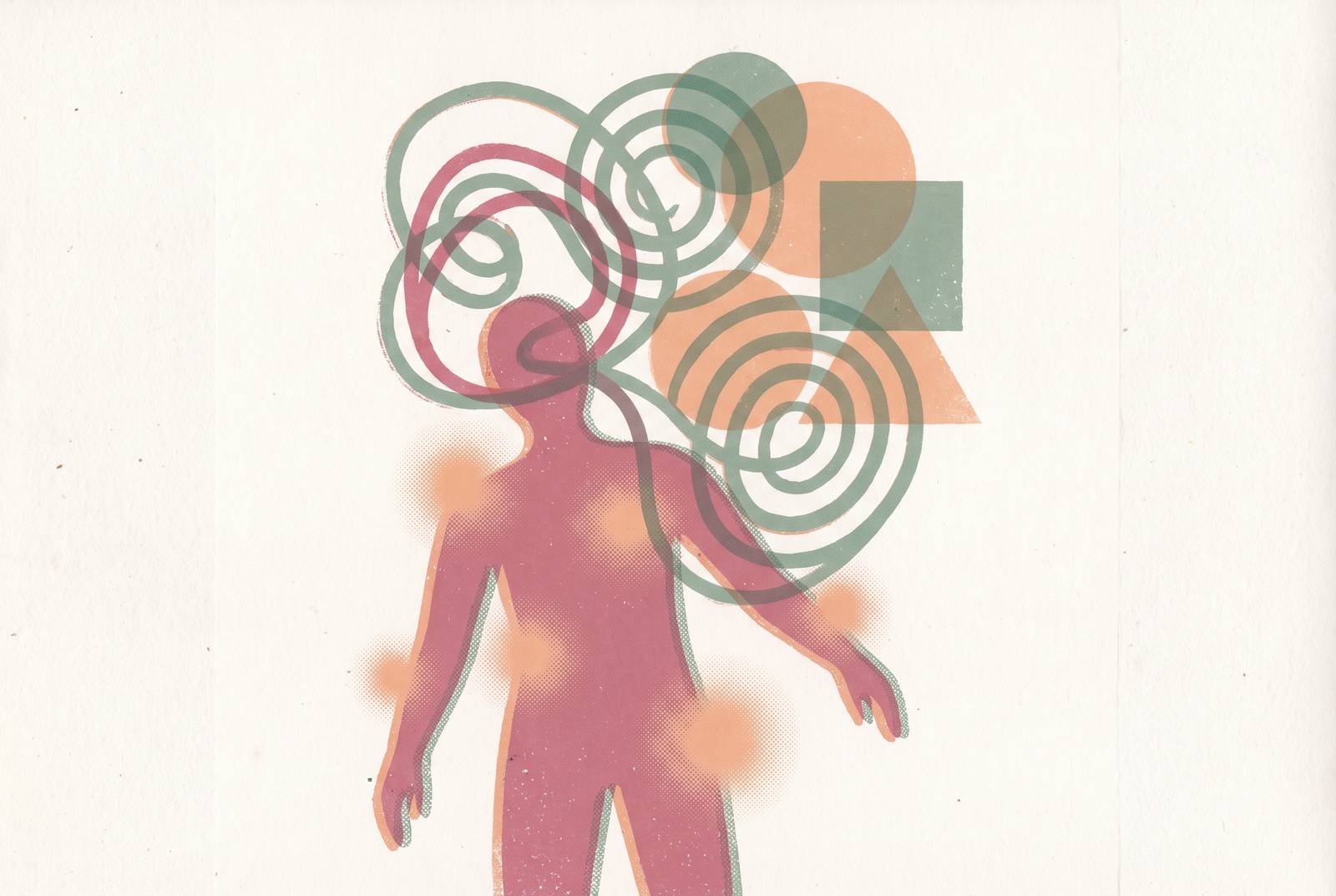 Cover illustration for “Cognitive Behavioral Therapy for Fibromyalgia Pain”