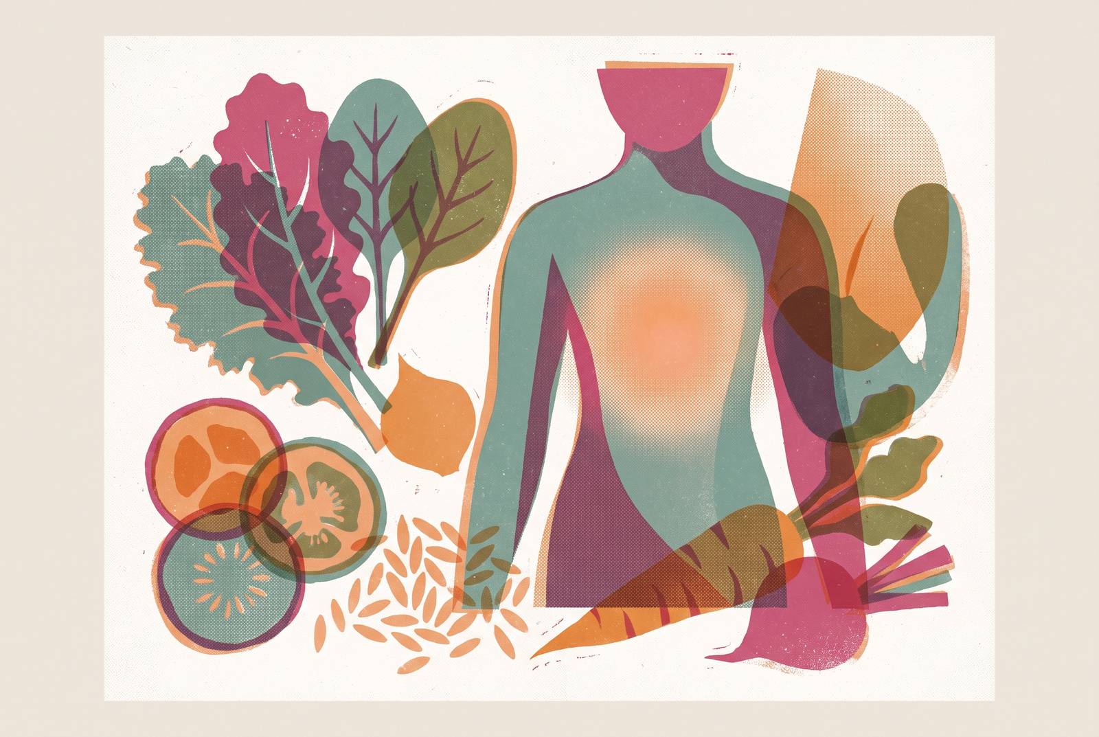 Cover illustration for “Fibromyalgia Diet and Food Sensitivity Patterns”