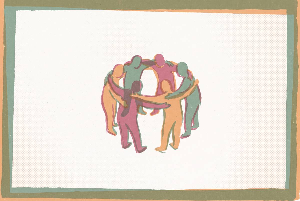 Cover illustration for “Finding Fibromyalgia Patient Support Groups in the UK and US”