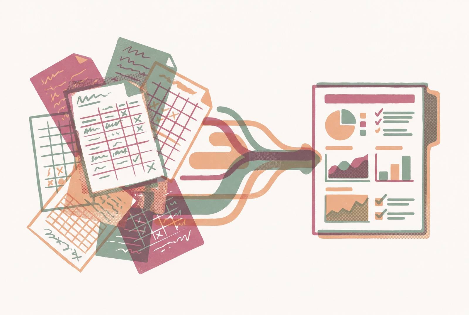 Cover illustration for “Turning a Fibromyalgia Symptom Log Into a Doctor-Ready Summary”