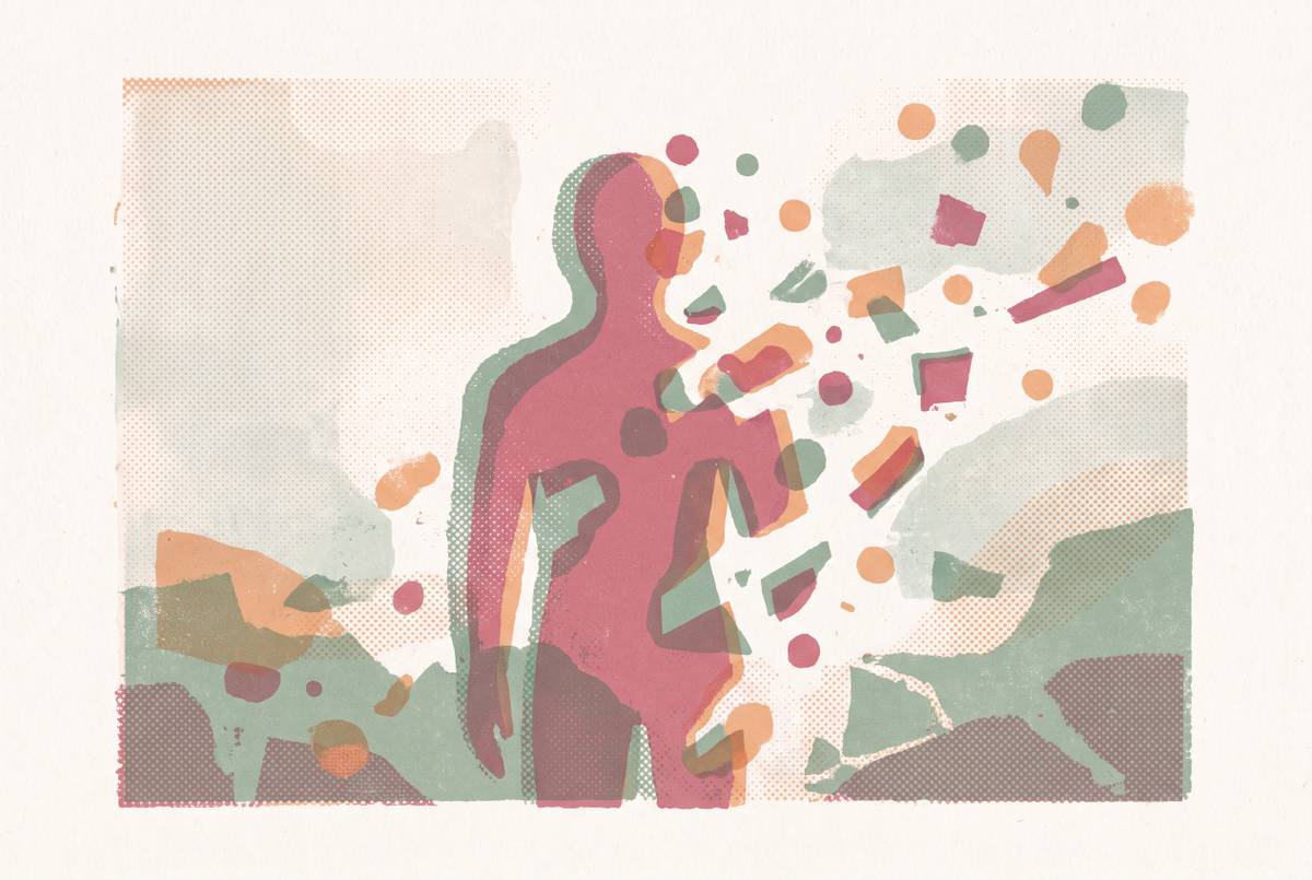 Cover illustration for “Grief and Identity Loss in Fibromyalgia”