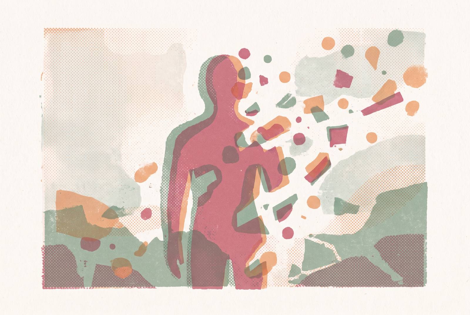 Cover illustration for “Grief and Identity Loss in Fibromyalgia”