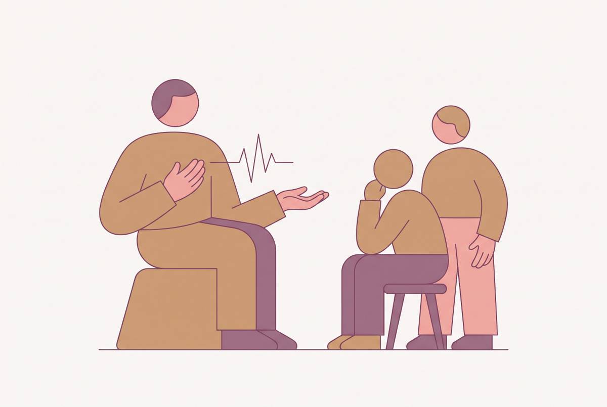 Cover illustration for “Explaining POTS to Family and Friends”