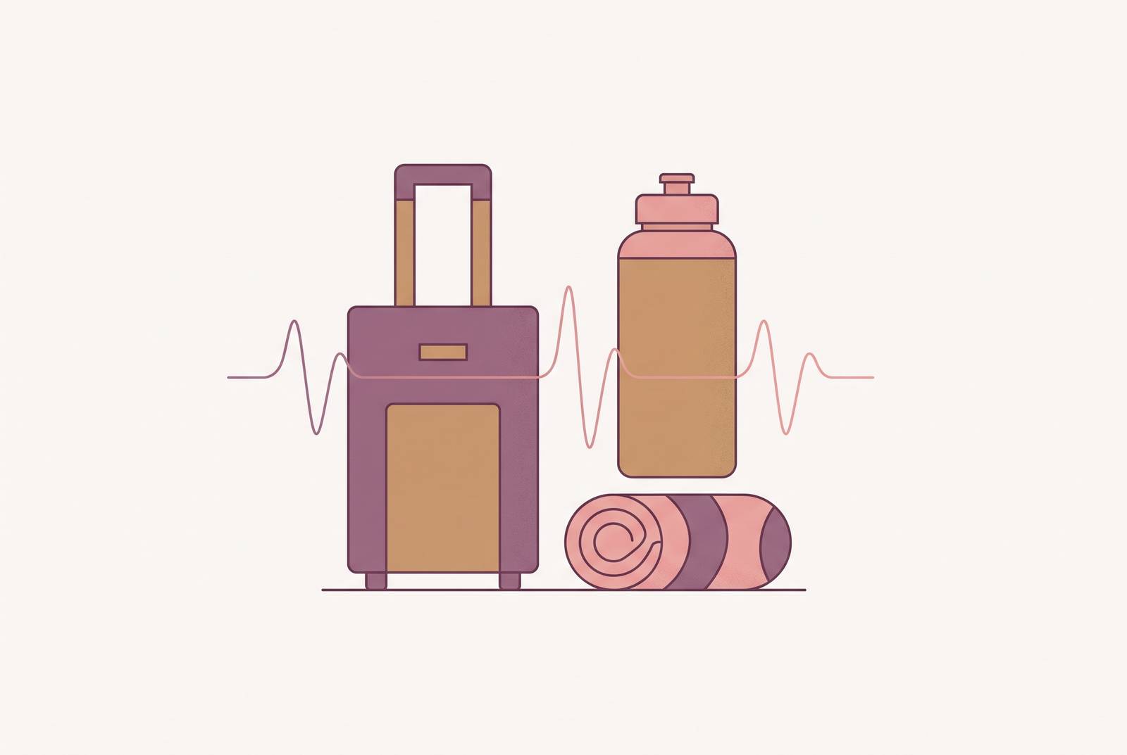 Cover illustration for “Traveling With POTS Practical Considerations”