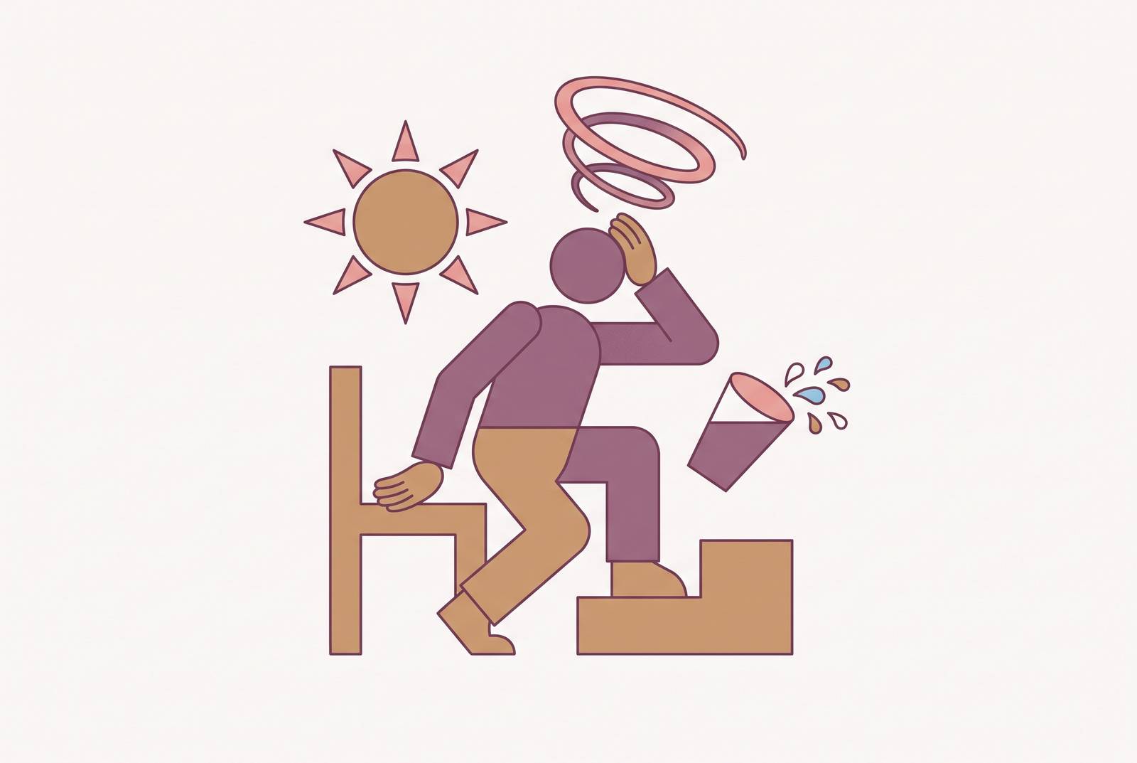 Cover illustration for “POTS Flare Triggers in Daily Life”