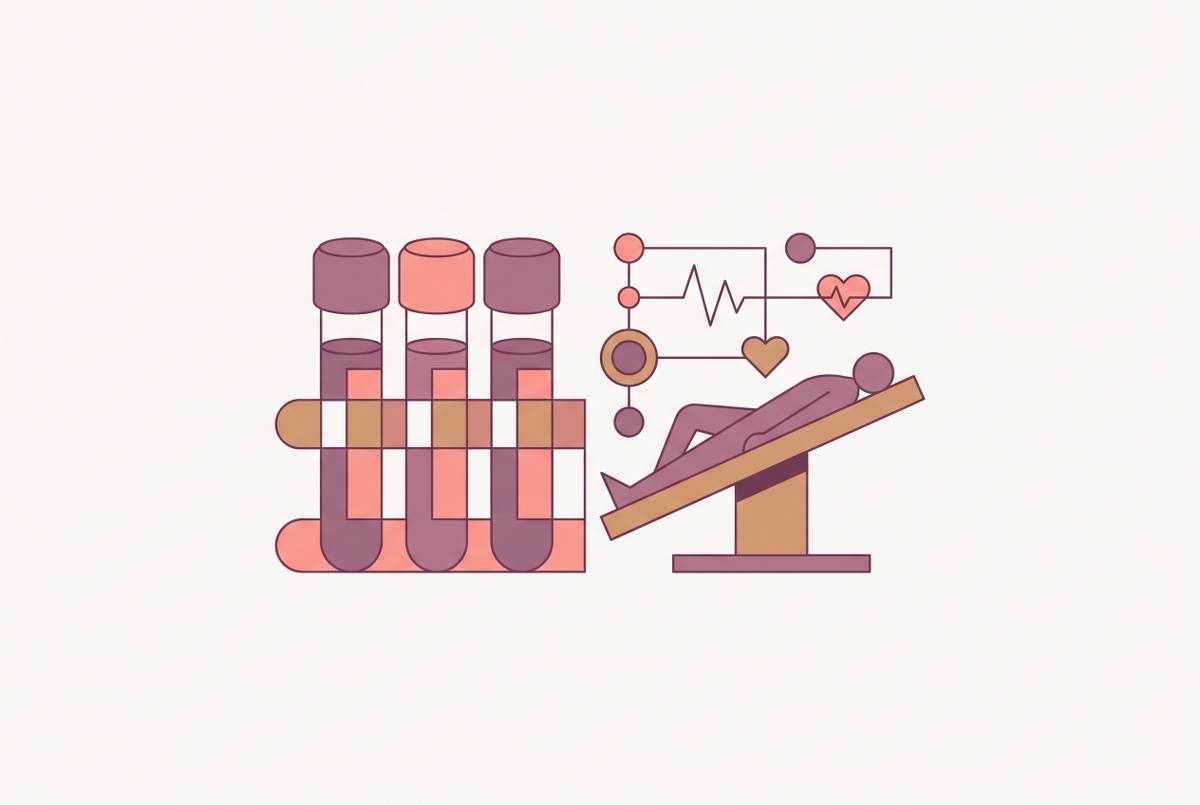 Cover illustration for “POTS Blood Tests and Autonomic Lab Work”