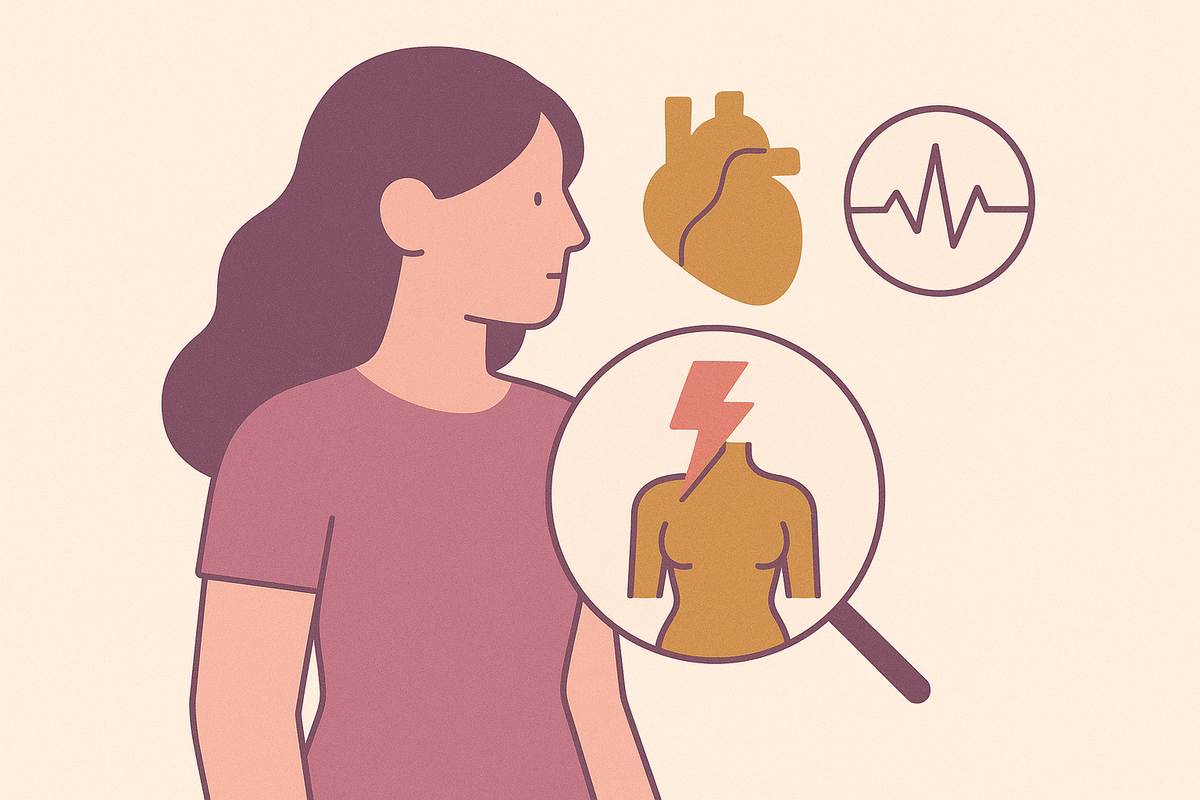 Cover illustration for “Hyperadrenergic POTS Distinct Features”