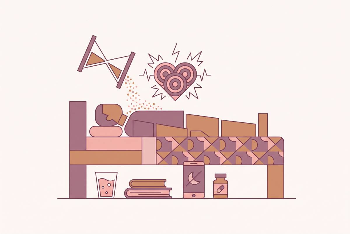 Cover illustration for “Sleep Disruption in POTS and Practical Fixes”