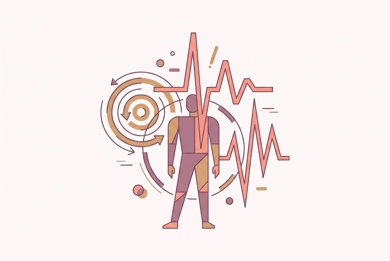 Cover illustration for “Post-COVID POTS Symptom Patterns”