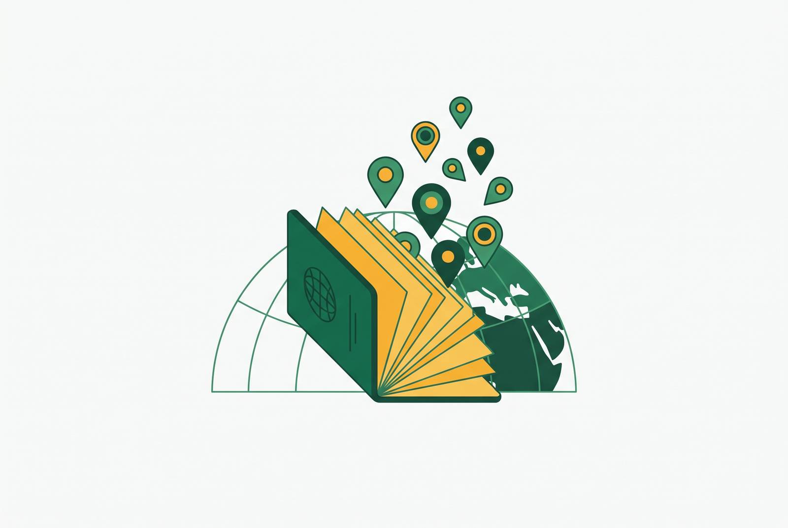 Cover illustration for “Digital Nomad Visa Countries With Open Applications”