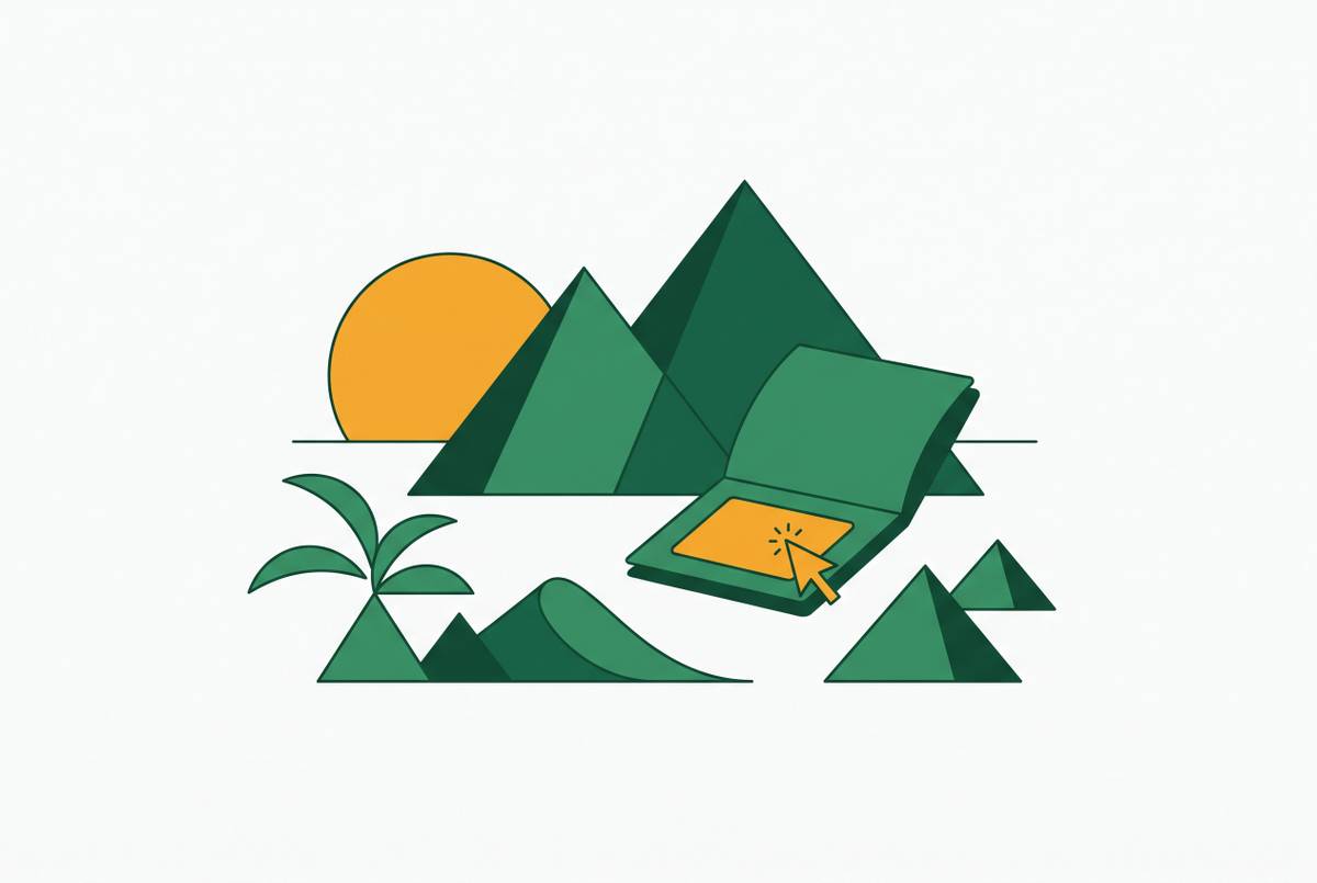Cover illustration for “Get Help Preparing Your Egypt Tourist Visa Application Online”