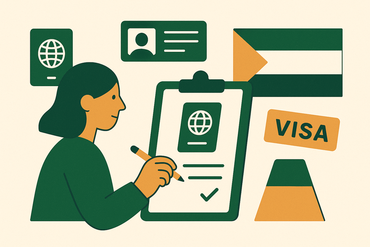 Cover illustration for “How to Prepare a Schengen Visa Application From Egypt Step by Step”