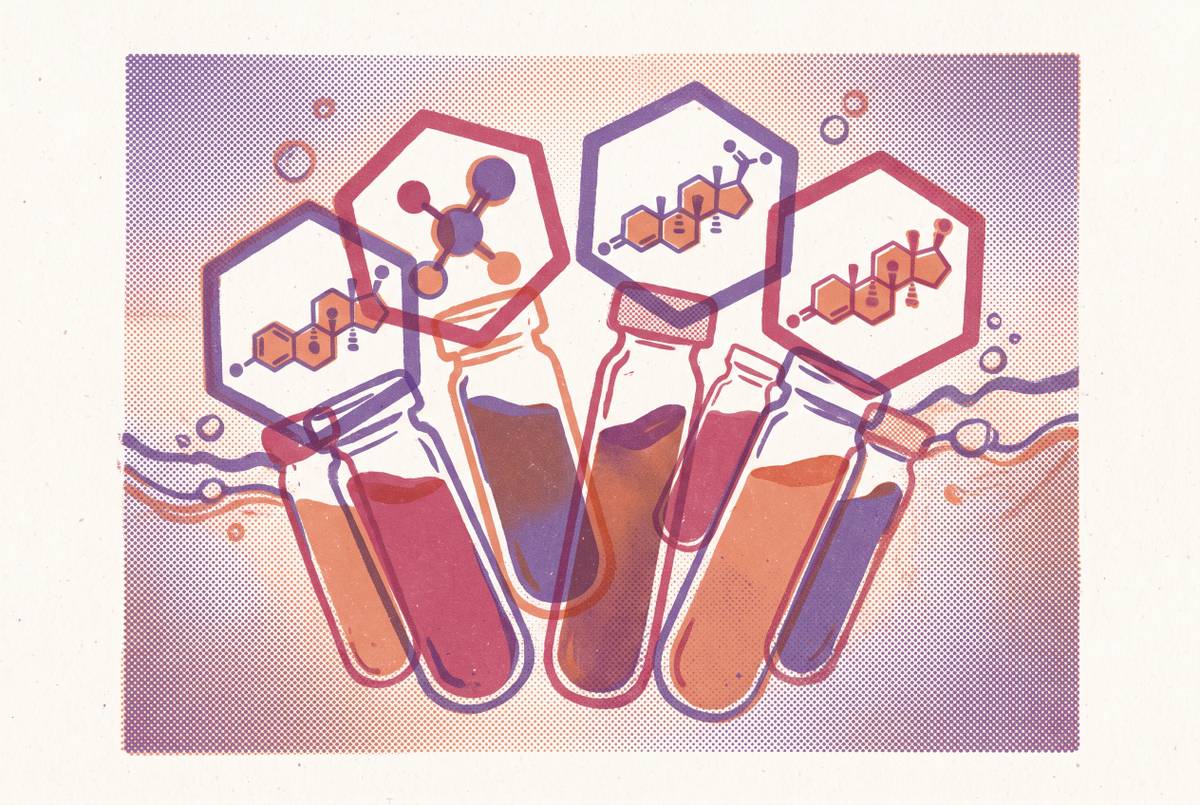 Cover illustration for “Which Hormones Should Be Tested Together in a Perimenopause Panel”