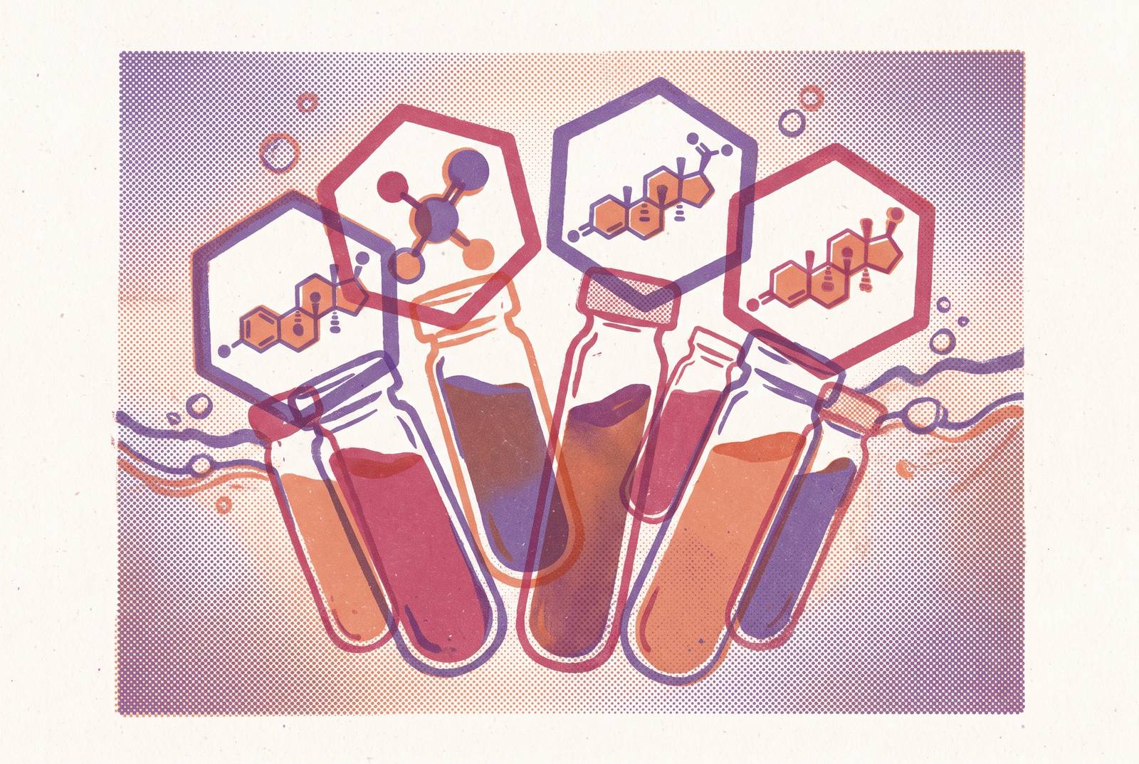 Cover illustration for “Which Hormones Should Be Tested Together in a Perimenopause Panel”
