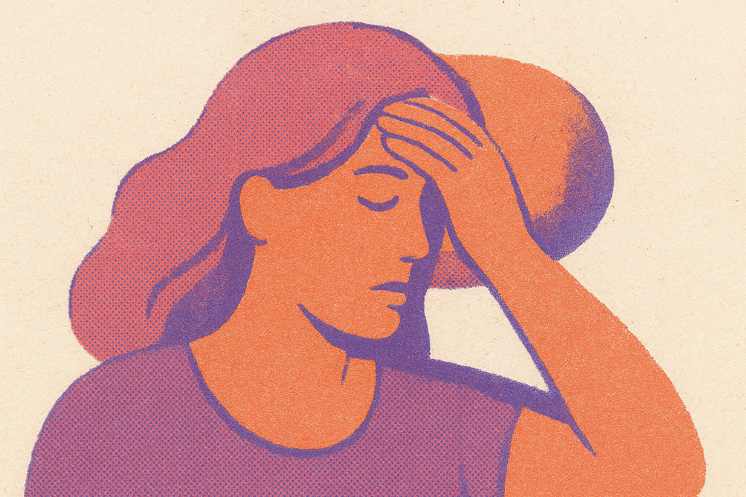 Cover illustration for “When Perimenopause Begins Earlier Than Expected Before 40”