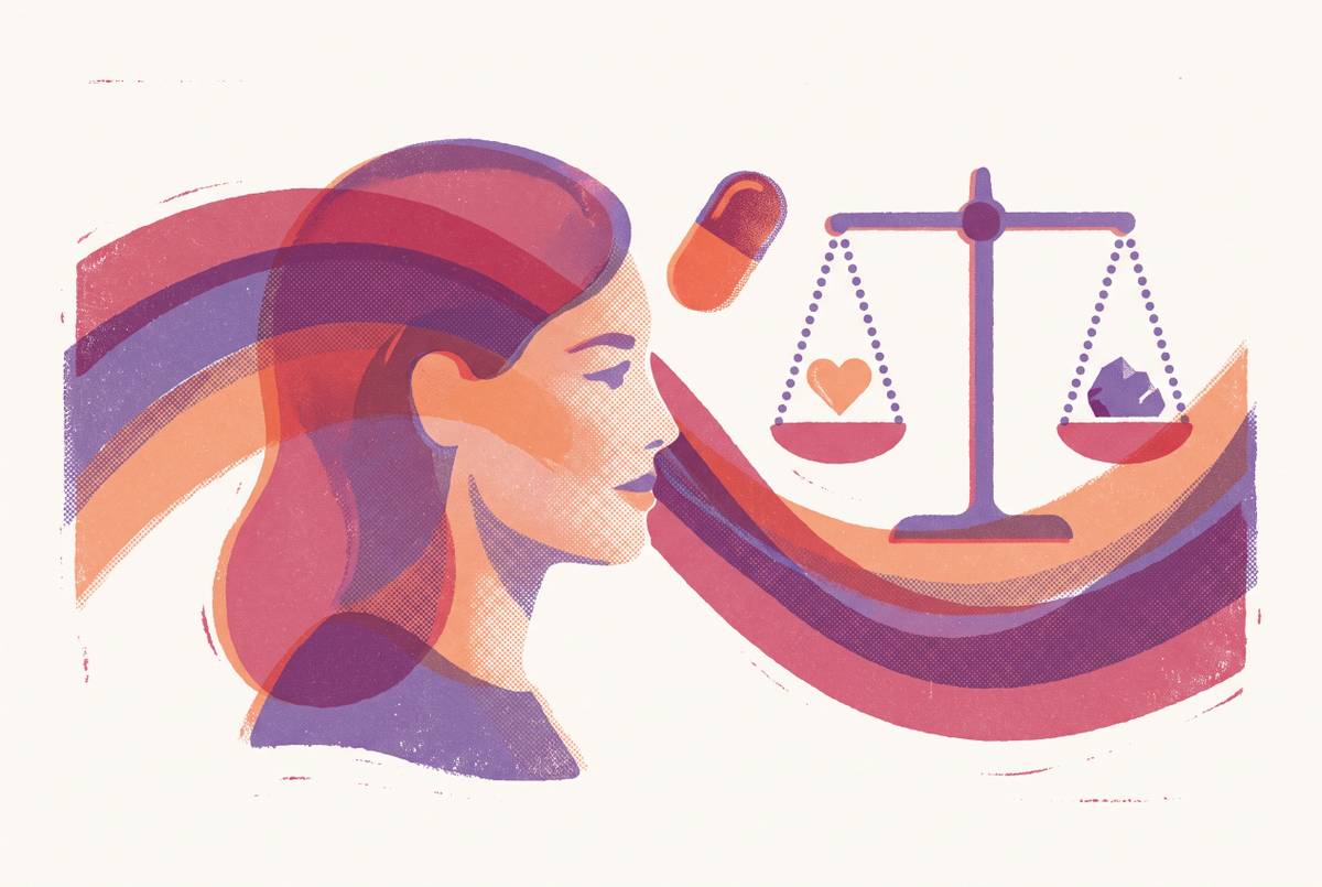 Cover illustration for “Hormone Pellet Therapy for Perimenopause Pros and Cons”
